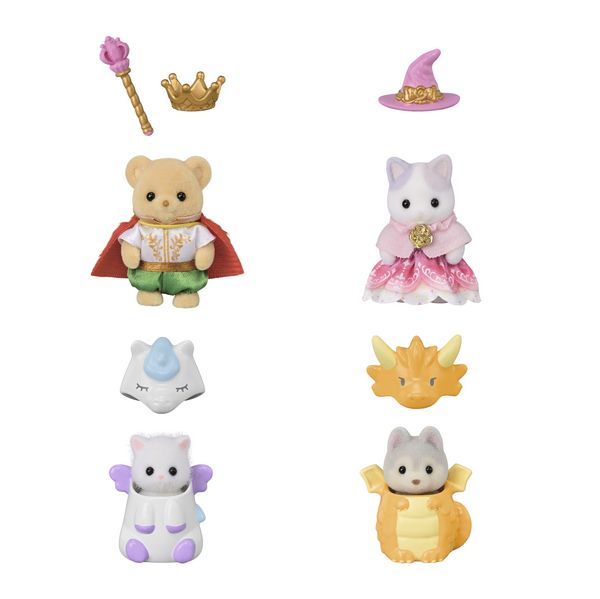 Produktbild: Sylvanian Families 5842 - Fantastical Fairytale Friends Set, Baby Fantasiefreunde Set, Figurenset