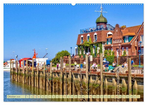 Produktbild: Reise an die Nordsee - Neuharlingersiel (hochwertiger Premium Wandkalender 2026 DIN A2 quer), Kunstdruck in Hochglanz