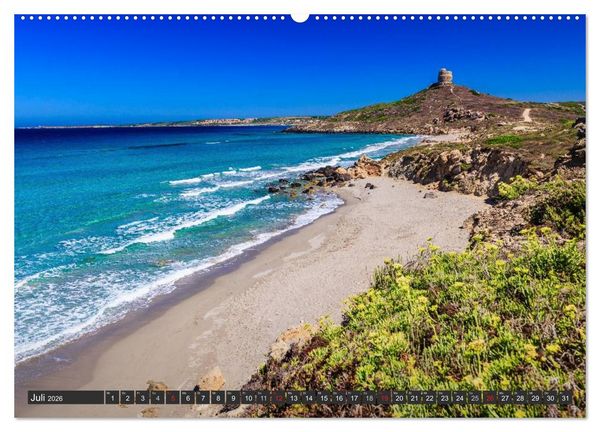 Produktbild: Sardinien - Traumstr&auml;nde am Mittelmeer (Wandkalender 2026 DIN A2 quer), CALVENDO Monatskalender