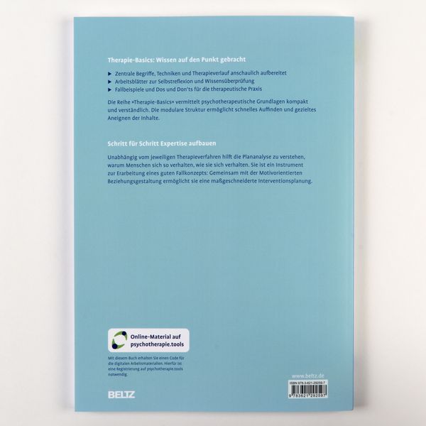Produktbild: Therapie-Basics Plananalyse und Motivorientierte Beziehungsgestaltung