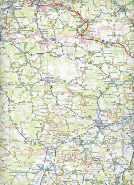 Produktbild: Baden-W&uuml;rttemberg Amtliche Stra&szlig;enkarte
