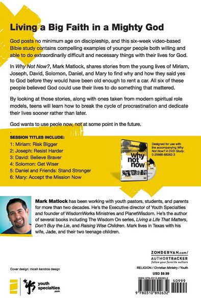 Produktbild: A Why Not Now? Bible Study Leader's Guide