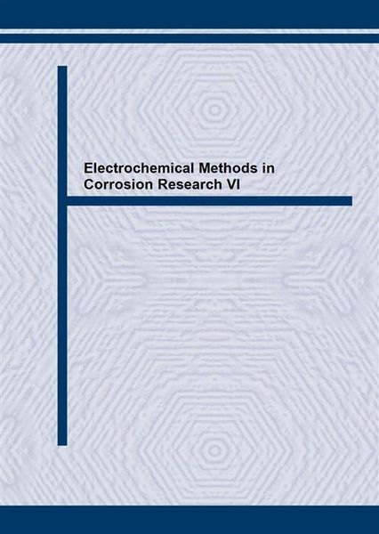 Produktbild: Electrochemical Methods in Corrosion Research VI