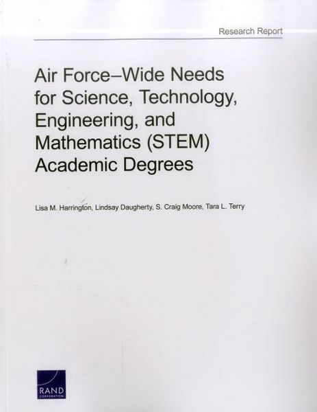 Produktbild: Air Force-Wide Needs for Science, Technology, Engineering, and Mathematics (Stem) Academic Degrees