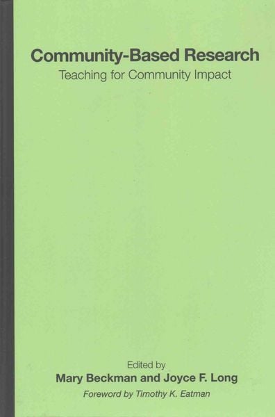 Produktbild: Community-Based Research