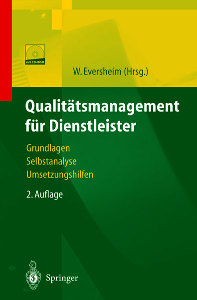 Produktbild: Qualit&auml;tsmanagement f&uuml;r Dienstleister