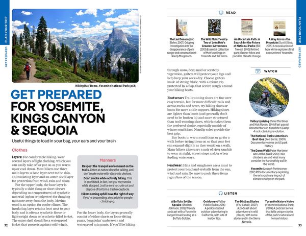 Produktbild: Lonely Planet Yosemite, Sequoia & Kings Canyon National Parks