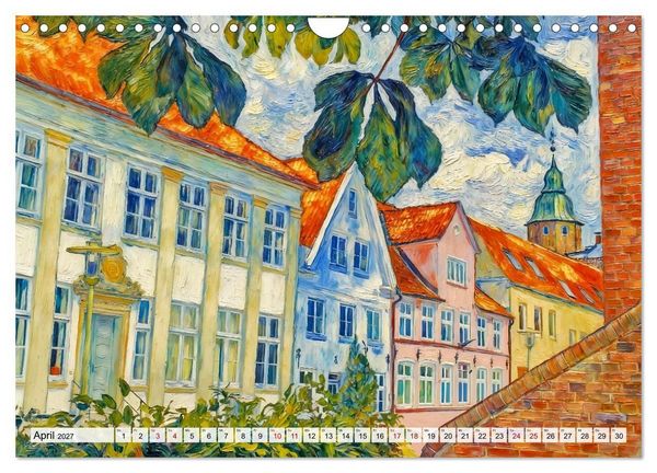 Produktbild: Nordische Impressionen - K&uuml;sten, St&auml;dte und Wasserwege (Wandkalender 2027 DIN A4 quer), CALVENDO Monatskalender