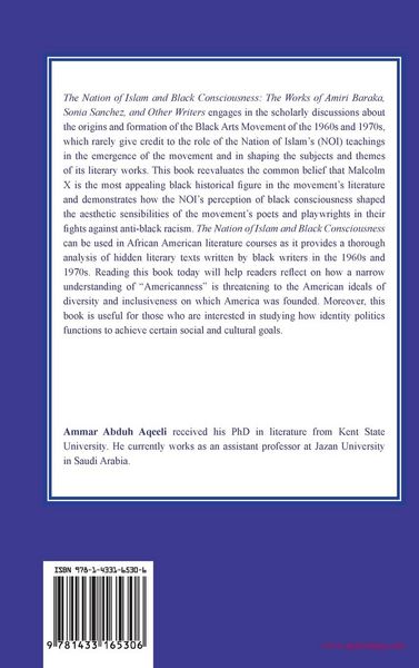 Produktbild: The Nation of Islam and Black Consciousness