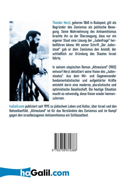 Produktbild: Altneuland