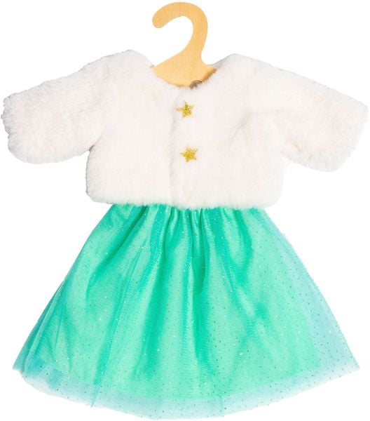 Puppen-Plüschjacke ''Yuki'' mit Tüllrock, Gr. 35-45 cm