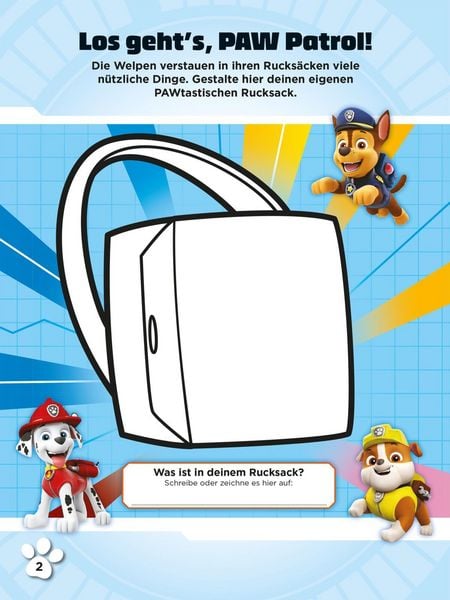 Produktbild: PAW Patrol Mitmachbuch: 1000 Sticker