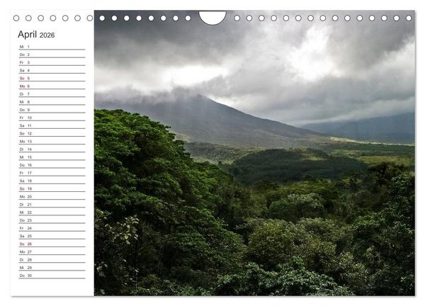 Produktbild: Costa Rica - Natur Pur (Wandkalender 2026 DIN A4 quer), CALVENDO Monatskalender