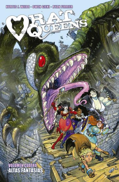 Produktbild: Rat Queens 4 : altas fantas&iacute;as