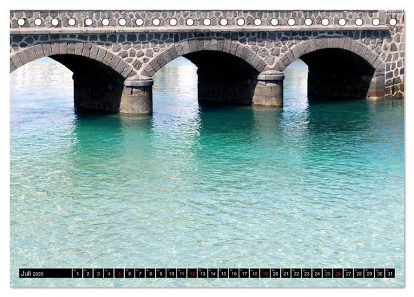 Produktbild: Lanzarote - Kanarische Inseln (Tischkalender 2026 DIN A5 quer), CALVENDO Monatskalender