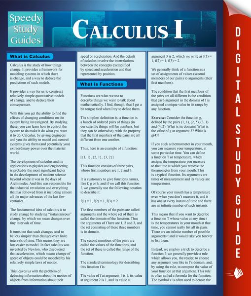 Produktbild: Calculus 1