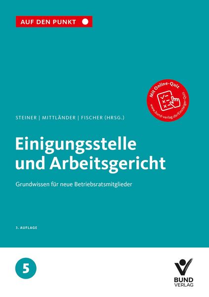Produktbild: Einigungsstelle und Arbeitsgericht