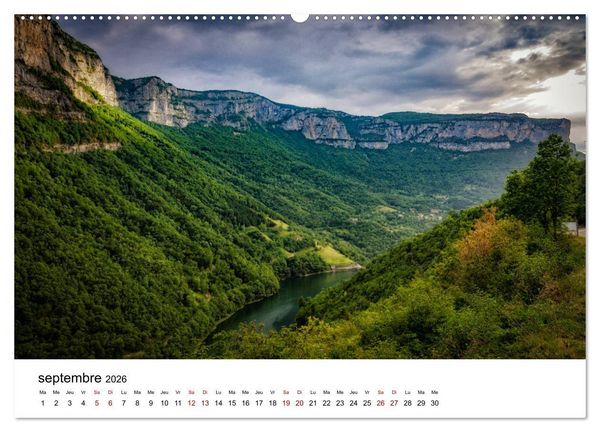 Produktbild: Les chemins du Vercors (Calendrier mural 2026 DIN A2 vertical) calendrier de bureau