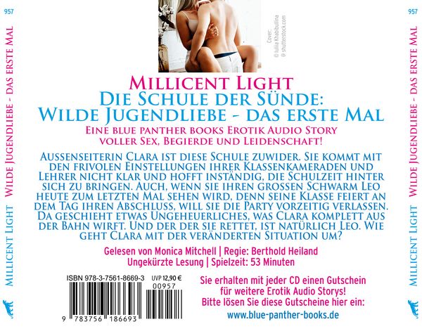 Produktbild: Die Schule der Sünde: Wilde Jugendliebe - das erste Mal | Erotik Audio Story | Erotisches Hörbuch Audio-CD