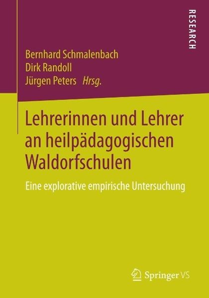 Produktbild: Lehrerinnen und Lehrer an heilp&auml;dagogischen Waldorfschulen