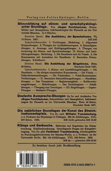 Produktbild: Stimmbildung auf stimm- und sprachphysiologischer Grundlage