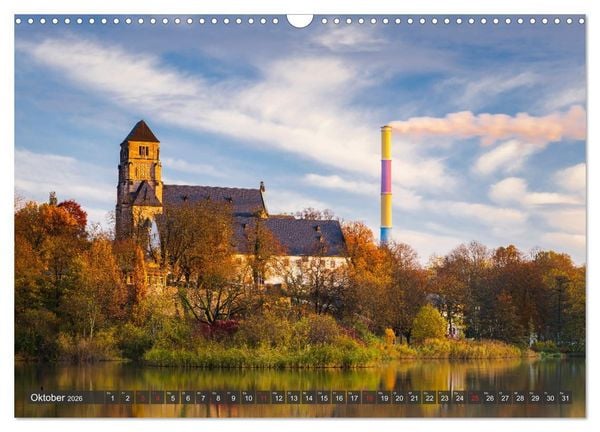 Produktbild: Chemnitz - Stadt und Natur (Wandkalender 2026 DIN A3 quer), CALVENDO Monatskalender