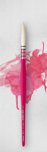 Produktbild: da Vinci Pinsel PRETTY PINK EDITION Aquarellpinsel, Pinsel, Gr&ouml;&szlig;e 2