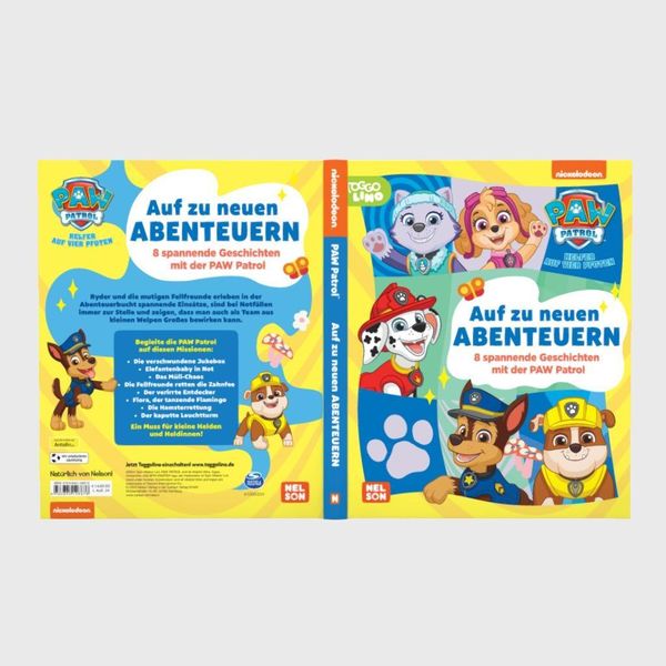 Produktbild: PAW Patrol Geschichtenbuch: Auf zu neuen Abenteuern