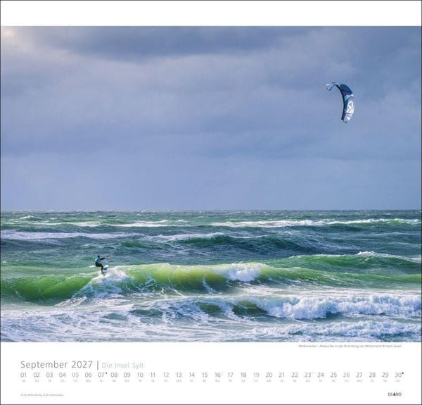 Produktbild: Die Insel Sylt Edition Kalender 2027 - Hans Jessel