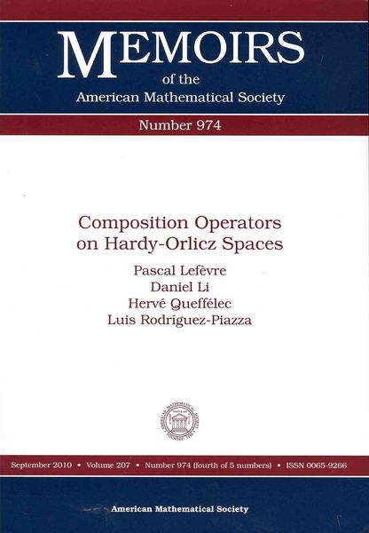 Produktbild: Lefevre, P:  Composition Operators on Hardy-Morosov Theorem