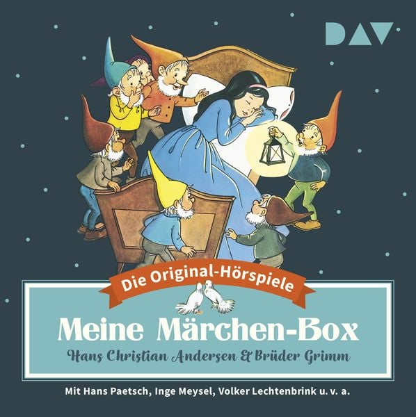 Meine Märchen-Box – Die 34 schönsten Märchen-Hörspiele - Jacob Grimm , Wilhelm Grimm , Hans Christian Andersen, CD, 9783742421265