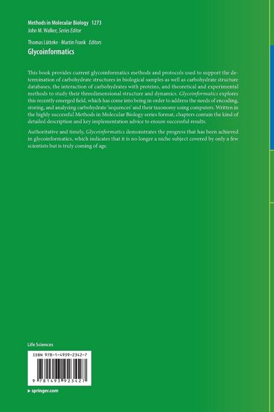 Produktbild: Glycoinformatics