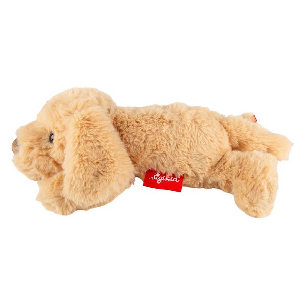Produktbild: Sigikid 43574 - Kuscheltier Hund beige, 30 cm, Flauscherie