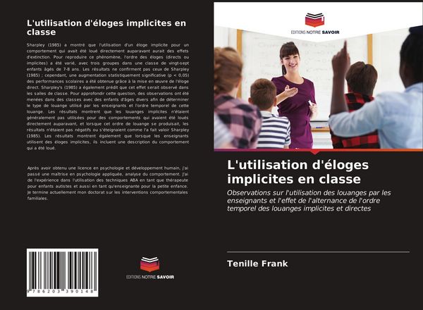 Produktbild: L'utilisation d'&eacute;loges implicites en classe