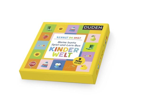 Duden 12+ Kennst du das? Meine bunte Spiel-und-Lernbox: Kinderwelt, Gebundene Ausgabe von , FISCHER Sauerländer Duden, 978-3-7373-3446-4