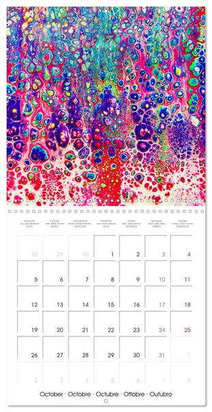 Produktbild: Your year full of rainbows by Katharina Stachanczyk (Wall Calendar 2026 12 &times; 12 Inch) CALVENDO 12 Month Wall Calendar