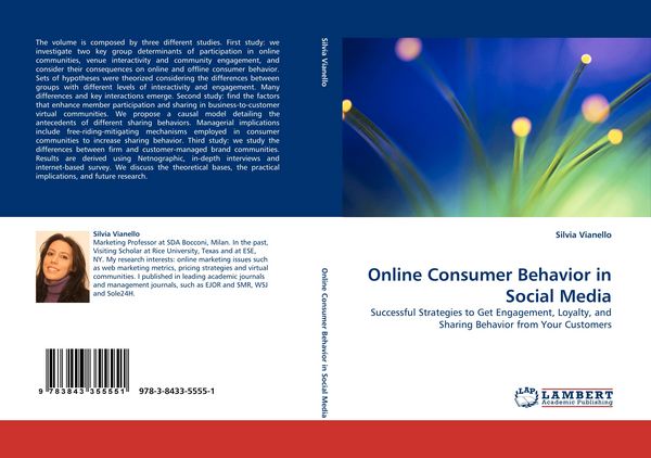 Produktbild: Online Consumer Behavior in Social Media