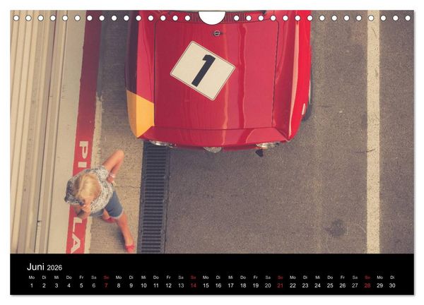 Produktbild: Vintage Racing, historischer Motorsport (Wandkalender 2026 DIN A4 quer), CALVENDO Monatskalender
