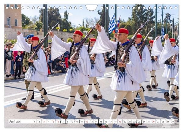 Produktbild: Griechenland - Athen (Wandkalender 2026 DIN A4 quer), CALVENDO Monatskalender
