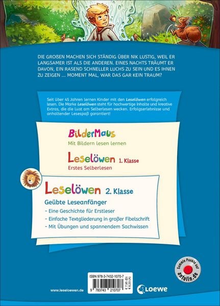 Produktbild: Lesel&ouml;wen 2. Klasse - Die Magie des Tierwandlers (Gro&szlig;buchstabenausgabe)