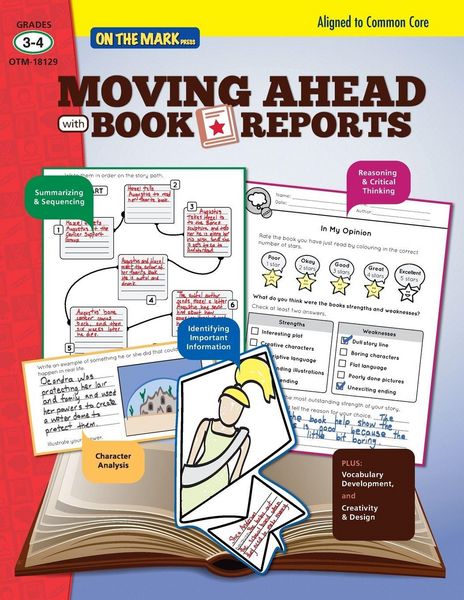 Produktbild: Book Reports Grades 3-4