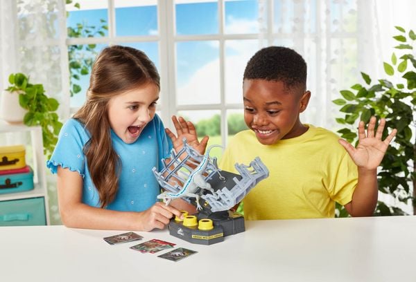 Produktbild: EPOCH Games 7523 - Jurassic World Cage Breaker, Dino-Escape, Action-Geschicklichkeitsspiel