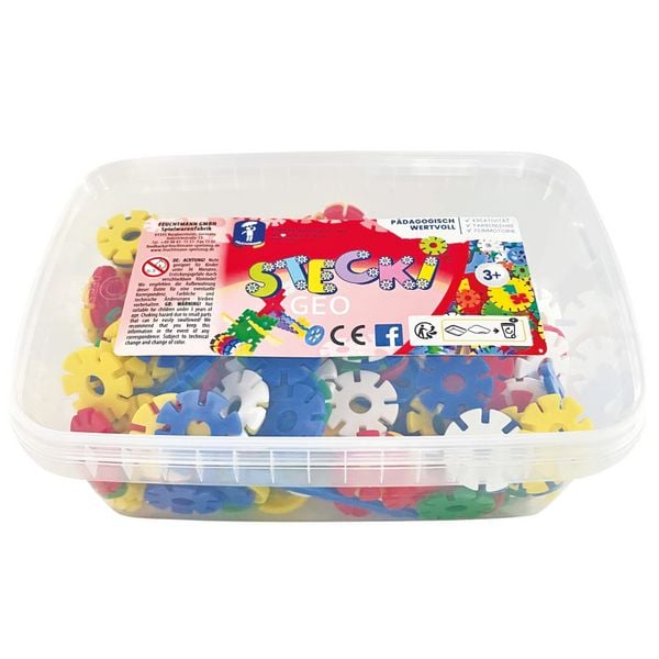 STECKi Original - runde und eckige Steine in 5 Farben - 300 g