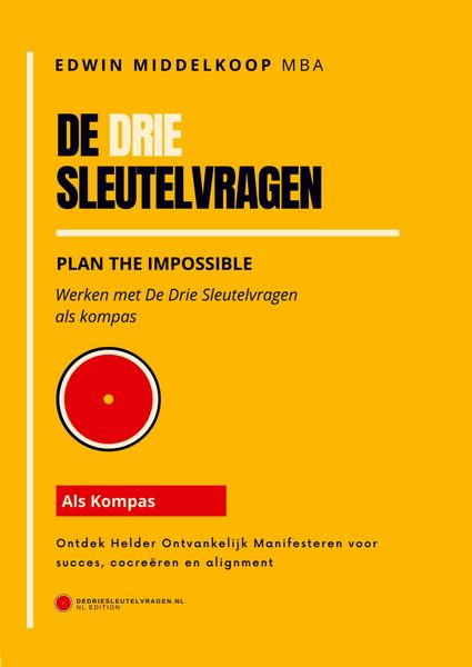 Produktbild: De Drie Sleutelvragen als kompas