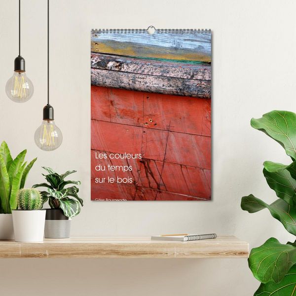 Produktbild: Les couleurs du temps sur le bois (Calendrier mural 2026 DIN A3 horizontal), CALVENDO calendrier mensuel
