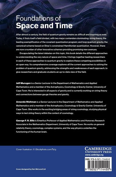 Produktbild: Foundations of Space and Time