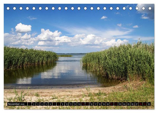 Produktbild: Das idyllische Usedom (Tischkalender 2026 DIN A5 quer), CALVENDO Monatskalender
