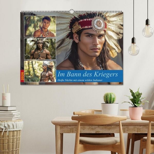Produktbild: Im Bann des Kriegers (Wandkalender 2026 DIN A2 quer), CALVENDO Monatskalender