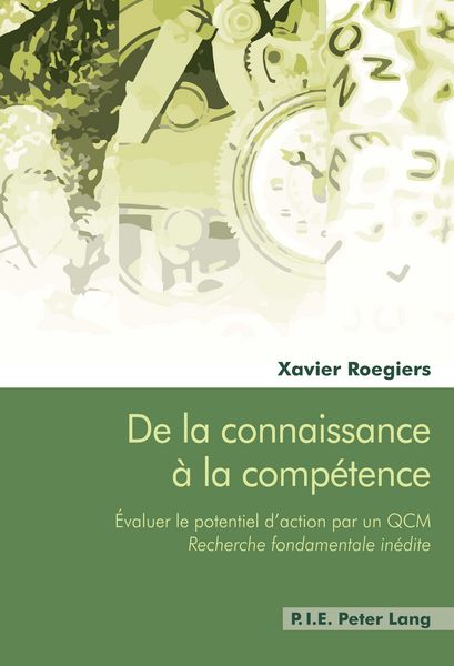 Produktbild: De la connaissance &agrave; la comp&eacute;tence