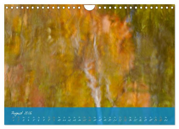 Produktbild: Natur abstrakt Farben und Strukturen (Wandkalender 2026 DIN A4 quer), CALVENDO Monatskalender
